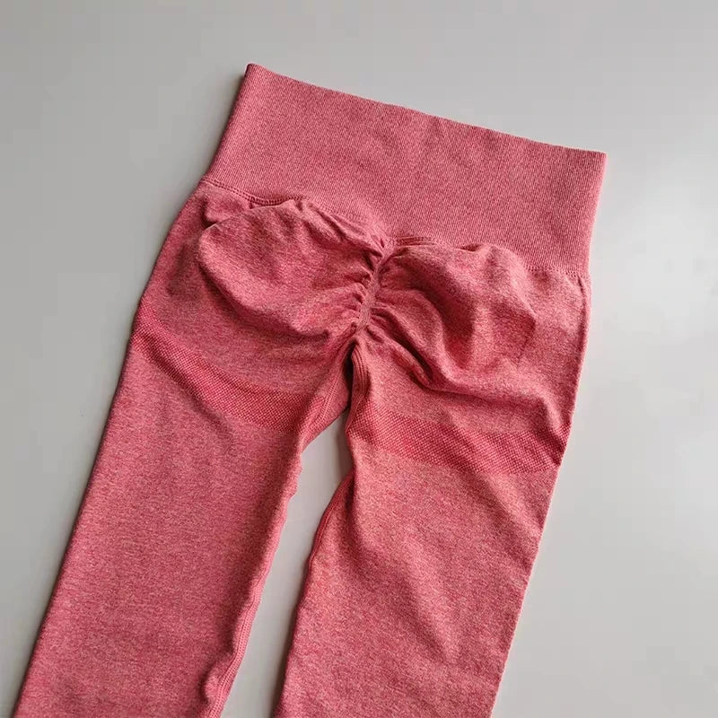 Women's High Waist Seamless Leggings Quick Dry Elastic Yoga Fitness Gym Jogging Pants Push up Leggings Sportswear