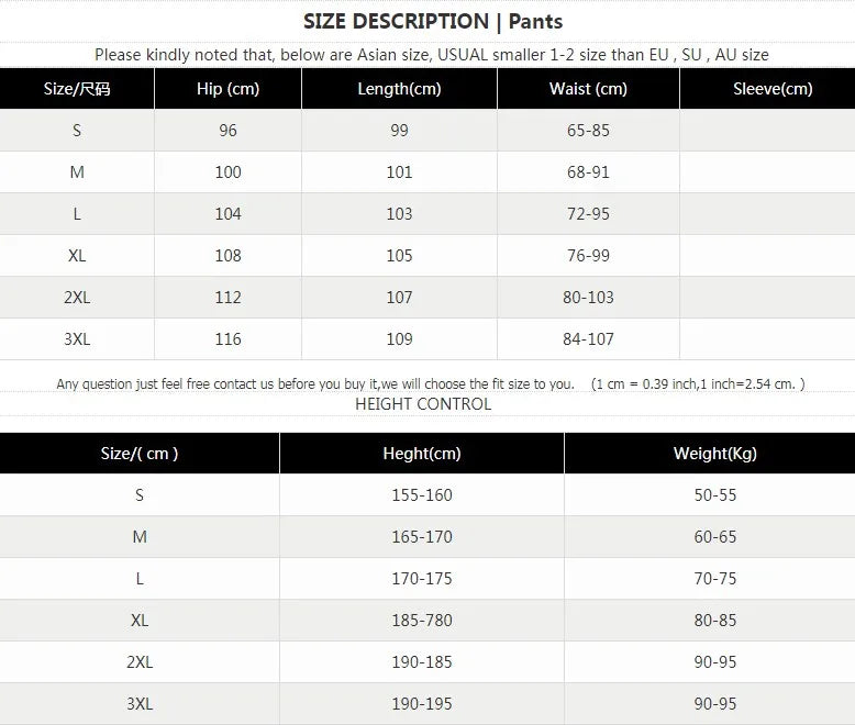 Autumn Winter Men/Women Fitness Workout Sweatpants Jogging Running Sweatpant Casual Comfortable Streetwear Men's Tracksuit Pant