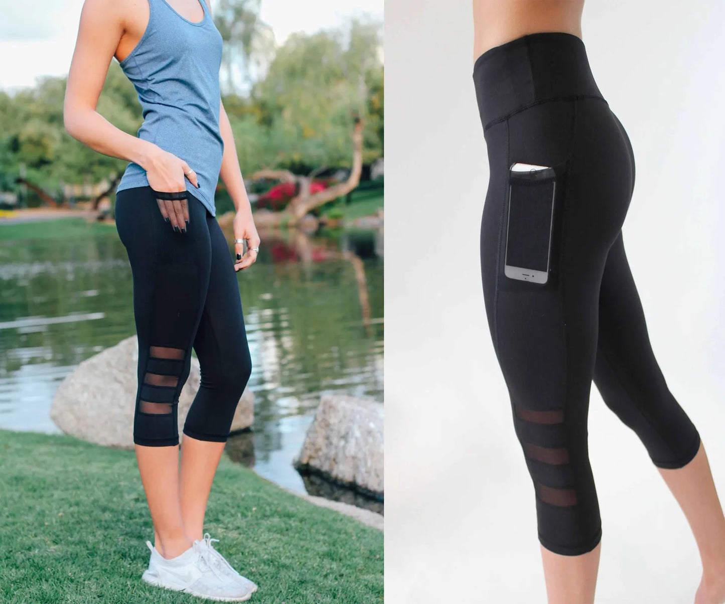 Women Mesh Patchwork Sport Leggings High Waist Tights Pants Solid Sports Wear for Women Gym Push Up Yoga Pants Plus Size S-XL