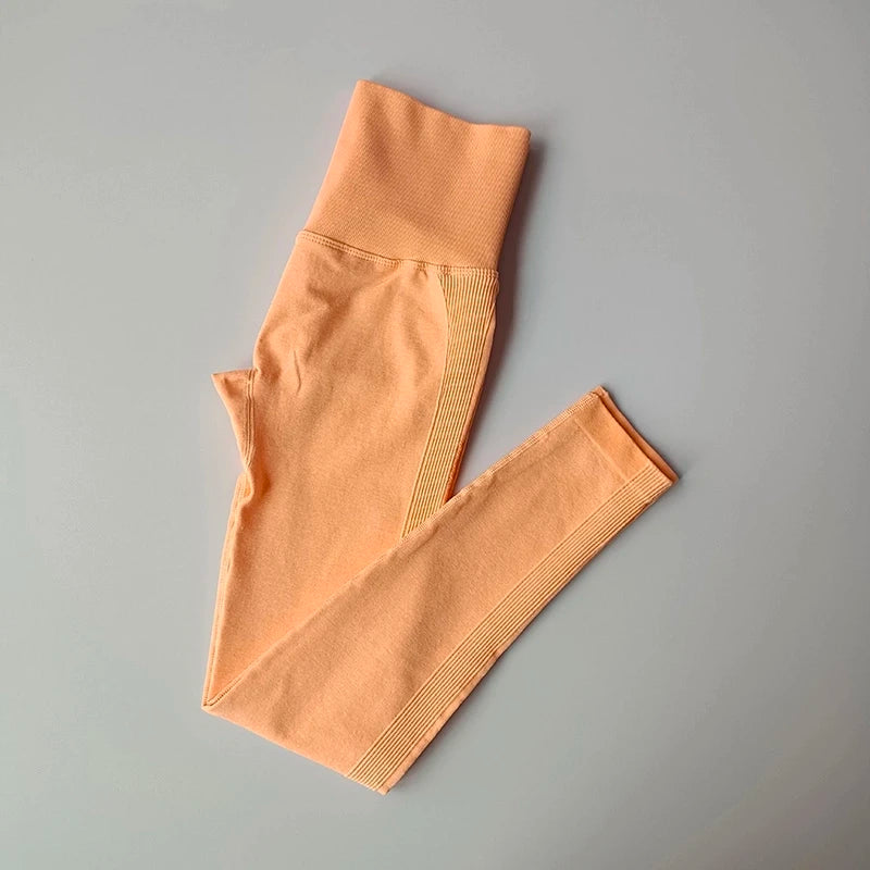 Women's High Waist Seamless Leggings Quick Dry Elastic Yoga Fitness Gym Jogging Pants Push up Leggings Sportswear