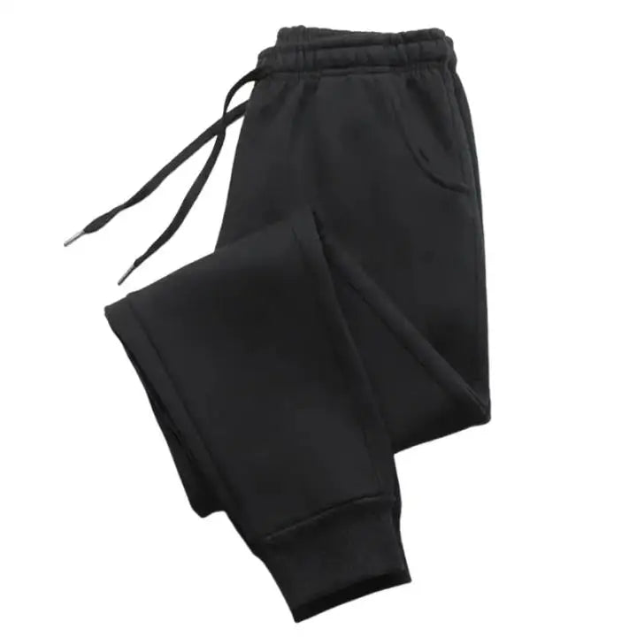 Women Casual Pants Autumn Winter Fleece Sweatpants Running Jogger Sports Gym Trousers Fashion Solid Color Workout Long Pant