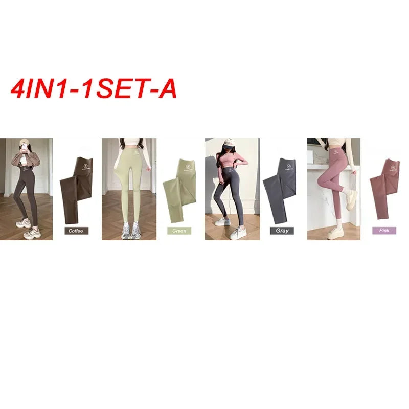 M-XL Shark pants women wear spring autumn winter thin high-waisted belly lift hip yoga Barbie tights small feet black leggings