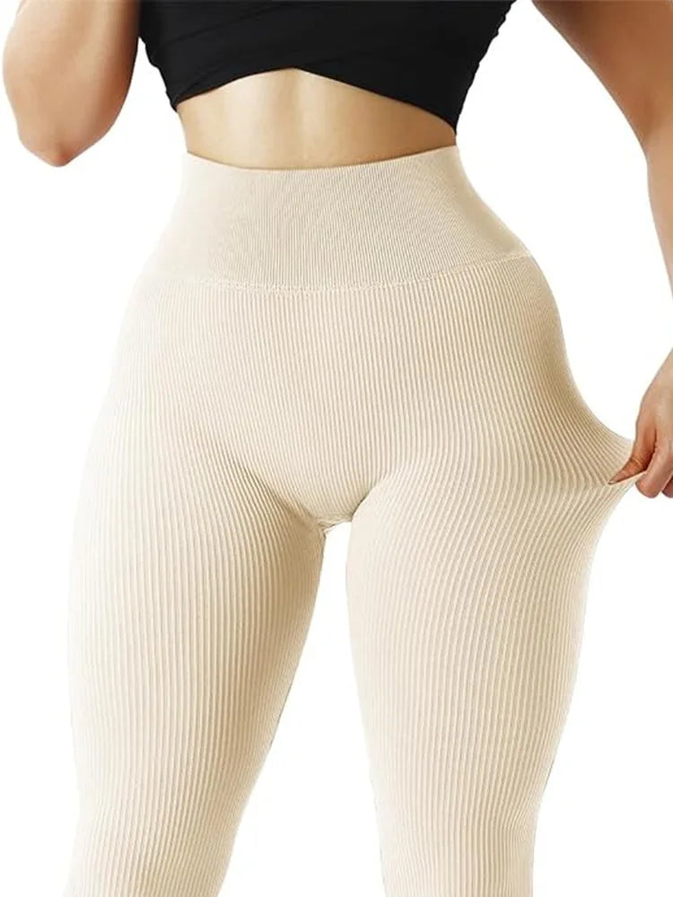 Women Yoga Pants High Waisted Sport Gym Fitness Leggings Women Seamless Female Legging Tummy Control Running Tights