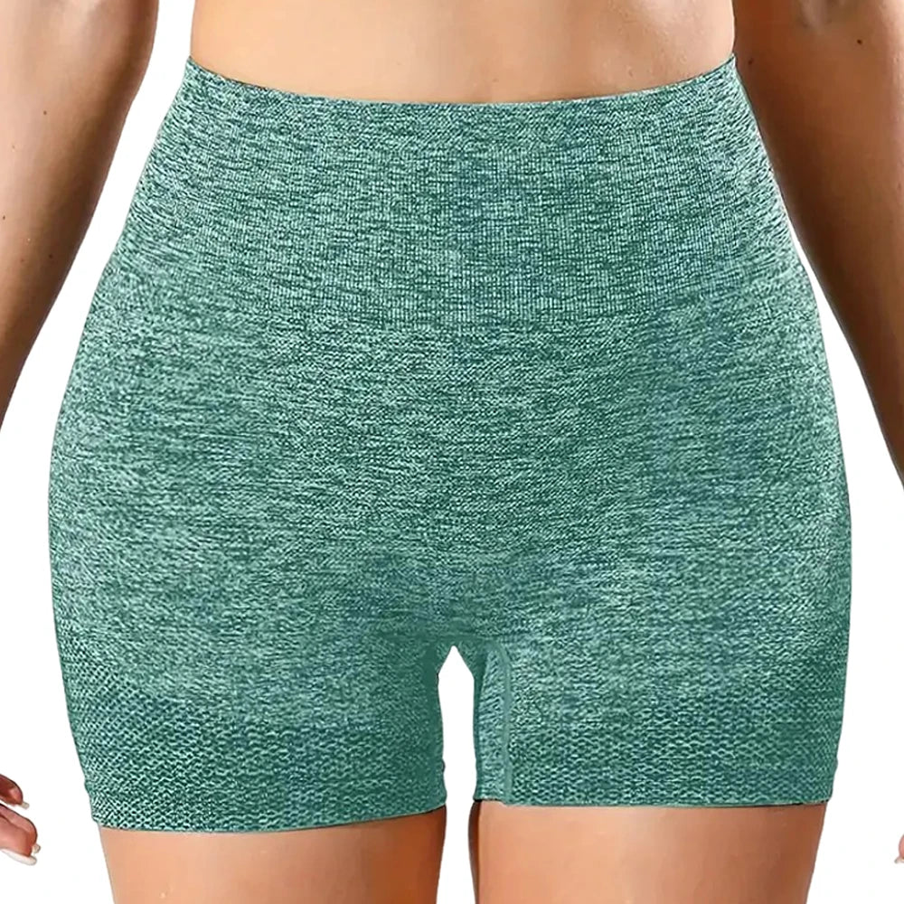 Women Yoga Shorts High Waist Lift Butt Fitness Gym Running Sexy Peach Buttocks Workout Fitness Ladies Short Pants Sportswear