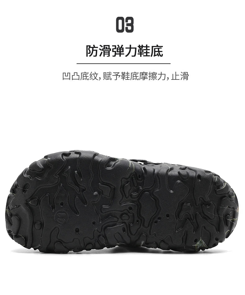 Men Shoes Slippers Men Garden Flat Sandals Platform Sandals Man Summer Sandals 2024 Male Sneakers Outdoor Flip Flops Home Clogs
