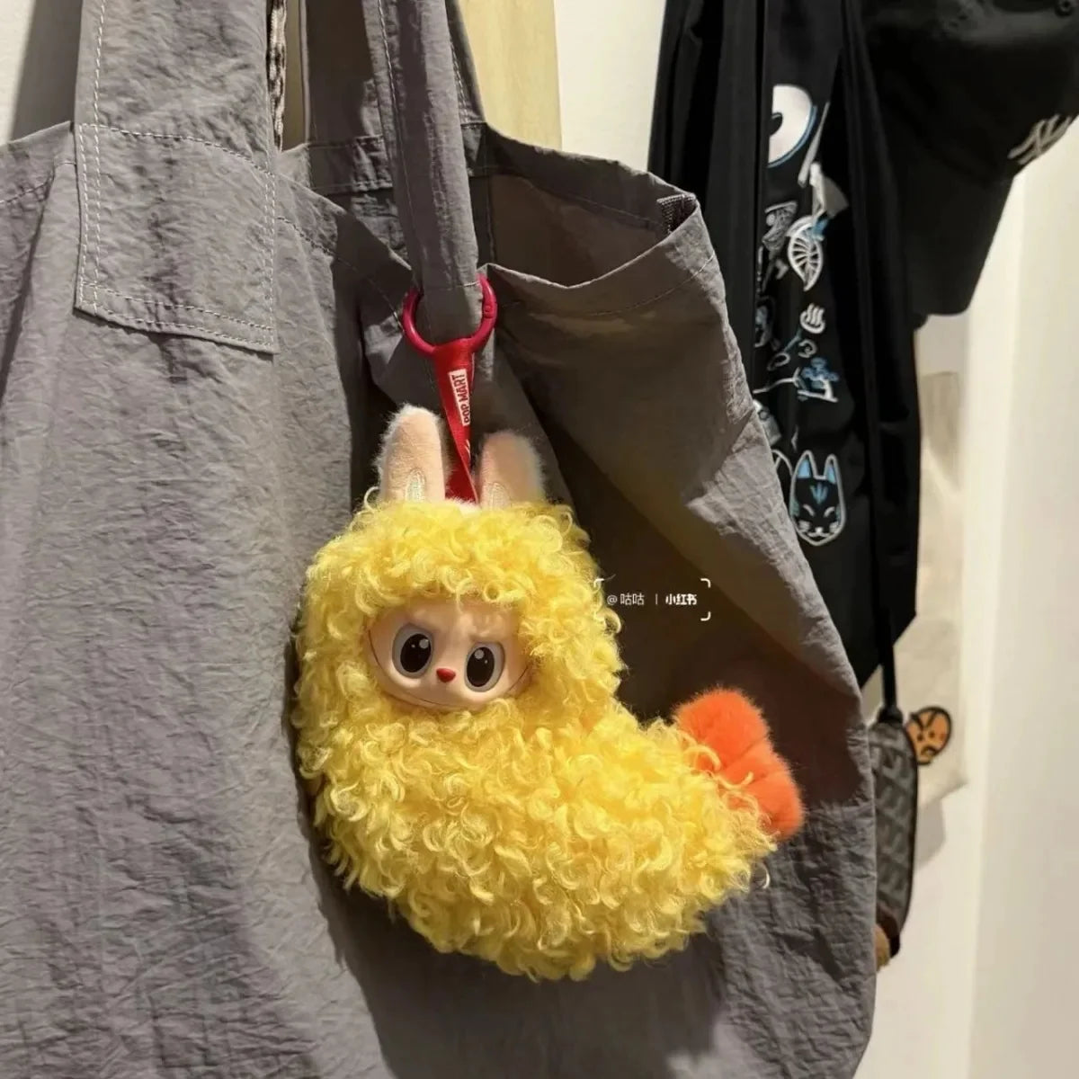 New Whimsy Fried Shrimp For Labubu Clothes Fitter V1 Exciting Macaron V3 Big Into Energy Clothes Pendant Accessory Toy Gifts