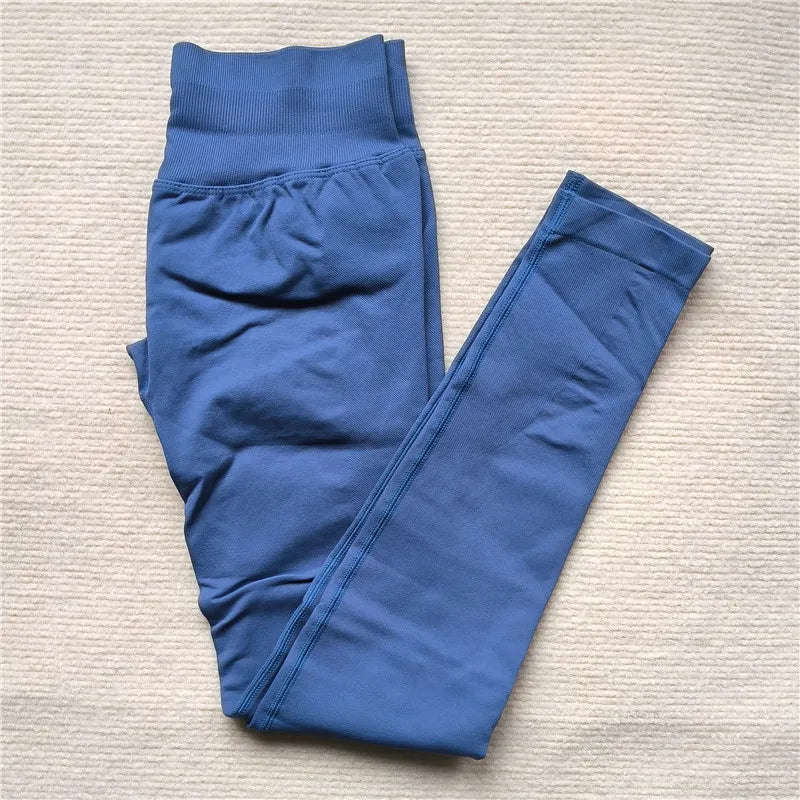 Fashion Leggings Women Scrunch Butt Seamless Leggings Yoga Pants Workout Gym Leggings Fitness Booty Sports Tights