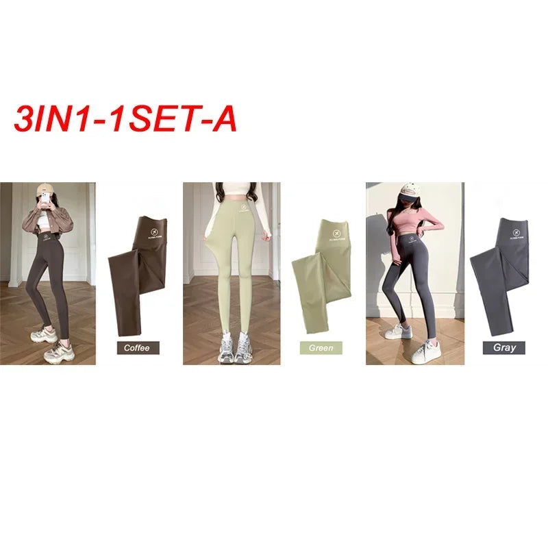 M-XL Shark pants women wear spring autumn winter thin high-waisted belly lift hip yoga Barbie tights small feet black leggings