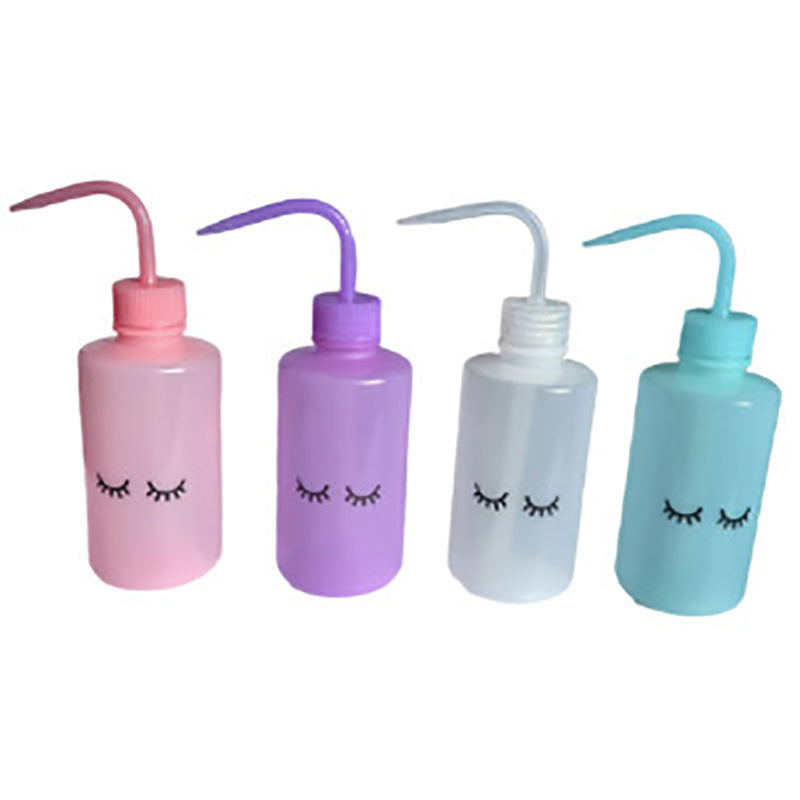 250ml Water Squirt Bottle Safety Rinse Bottle Watering Tools Plastic Squeeze Washing Bottle For Eyelash Extension Tattoo