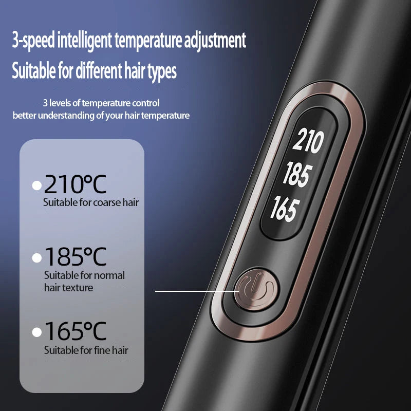 High Quality Electric Hair Brush Straight Curl 2 in 1 For Xiaomi 10 Seconds Fast Heating Unisex Straight Hair Brush Styling Tool
