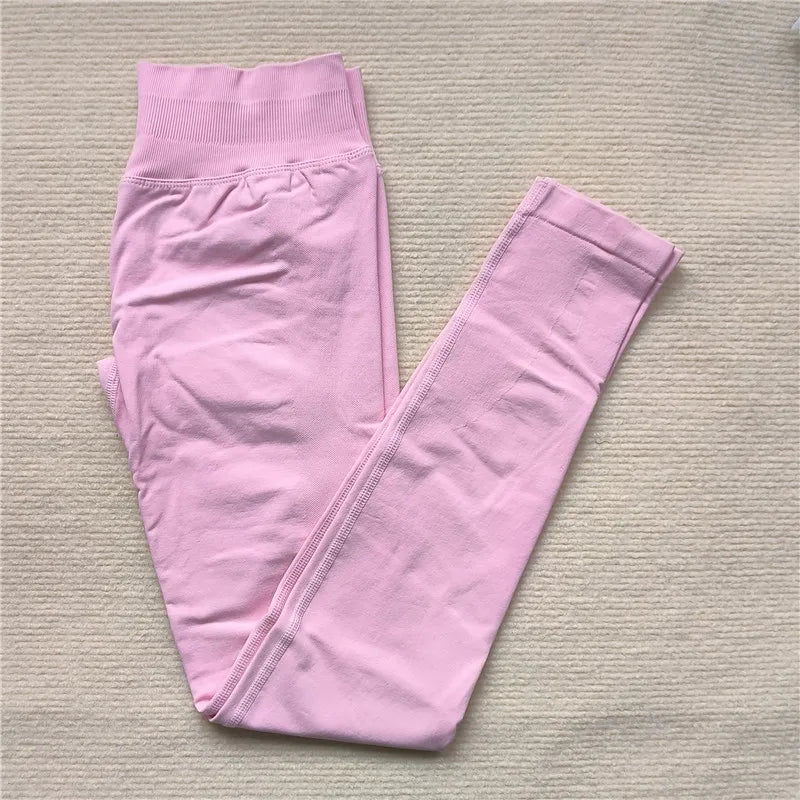 Fashion Leggings Women Scrunch Butt Seamless Leggings Yoga Pants Workout Gym Leggings Fitness Booty Sports Tights