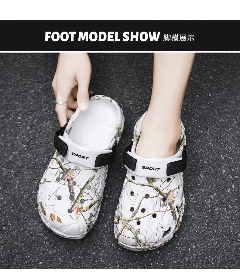 Men Shoes Slippers Men Garden Flat Sandals Platform Sandals Man Summer Sandals 2024 Male Sneakers Outdoor Flip Flops Home Clogs