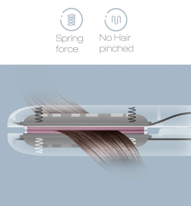 New In Electric Hair Brushes Professional Straightening Brush Hair Comb for Women Hair Straightener Hair Curler Hairbrush