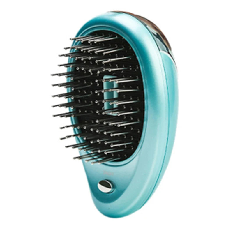 Bestselling Electric Negative Ion Massage Comb Portable Battery Style Hair Comb For Massaging Scalps And Clearing Acupoints