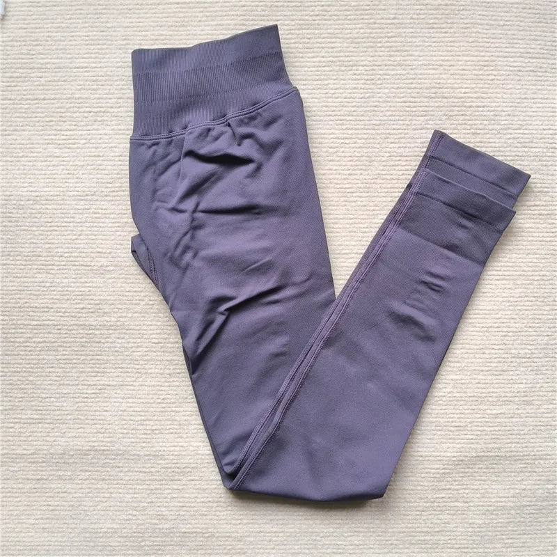 Fashion Leggings Women Scrunch Butt Seamless Leggings Yoga Pants Workout Gym Leggings Fitness Booty Sports Tights