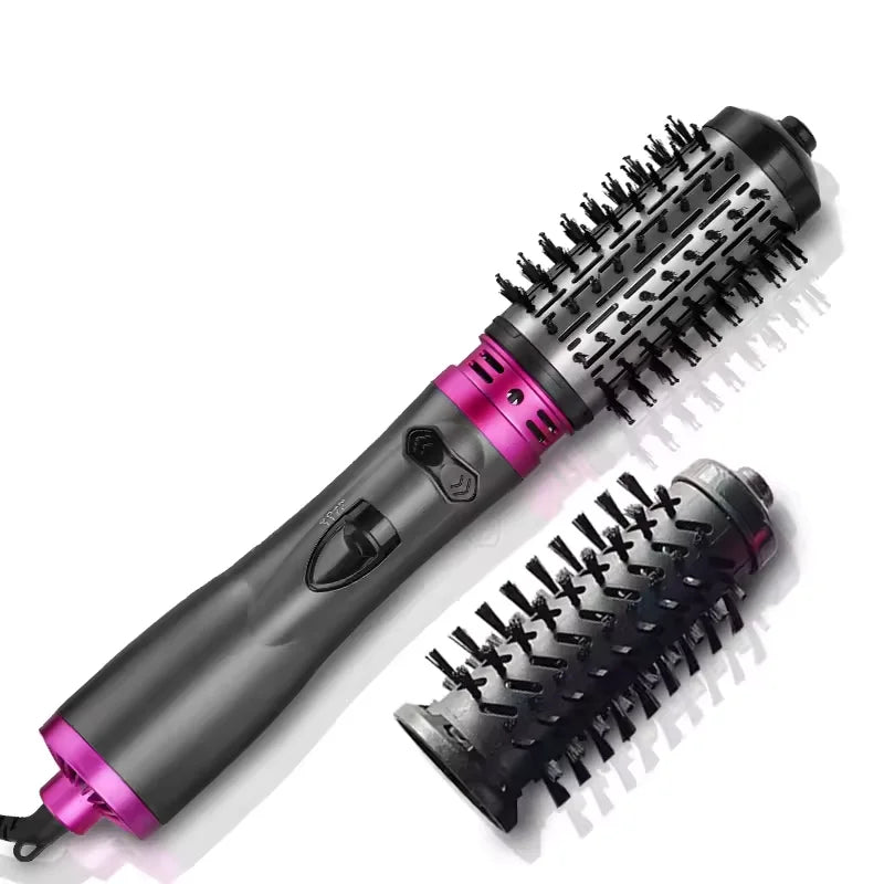 Electric Hair Styling Powerful Hair Dryer Brush Curl and Straighten and Curling Hair Professional Hot Air Brush