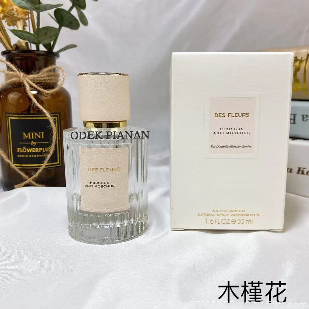 50ml Brand Eau de Parfum Spray Perume For Women Men's Long Lasting Atomizer Sexy Lady Woody Flower Fragrance Musk Perfume