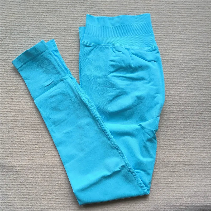 Fashion Leggings Women Scrunch Butt Seamless Leggings Yoga Pants Workout Gym Leggings Fitness Booty Sports Tights
