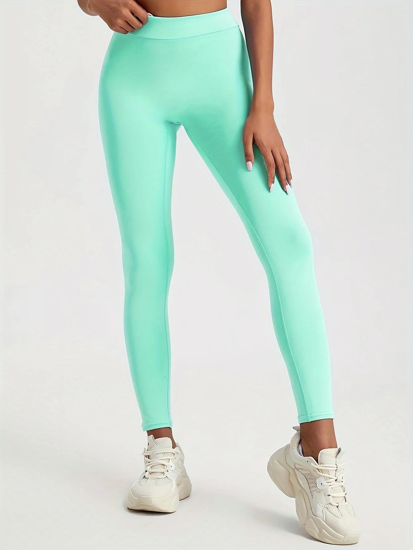 Woman Back V Waist Wrinkled Hip Sexy Yoga Leggings Casual Fitness Workout Gym Running Leggings Low Waist Active Wear Pants