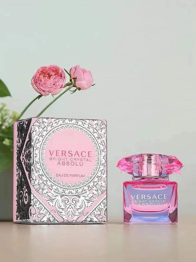 VERSACE BRIGHT CRYSTAL ABSOLU 3.0OZ EDP SPRAY Pink Diamonds Eau de Parfum for Women Floral & Fruity 90ml