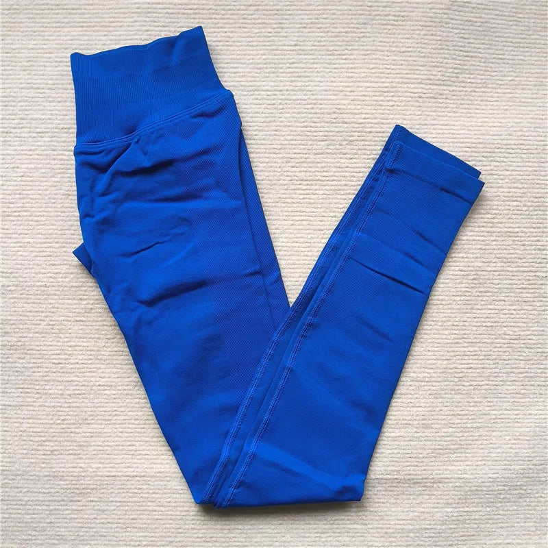 Fashion Leggings Women Scrunch Butt Seamless Leggings Yoga Pants Workout Gym Leggings Fitness Booty Sports Tights
