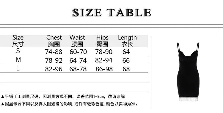 Summer Women's Backless Dinner Feeling Low Cut V-neck Velvet Tassel Suspended Dress With Waist Wrap To Show Thin Dress