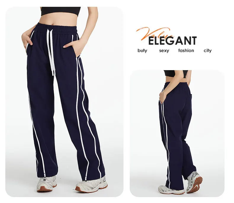 Sports Trousers Women Summer Cool Windproof Outdoor Mountaineering Loose Casual Wide-leg Pants Quick-drying Sun Protection Pants