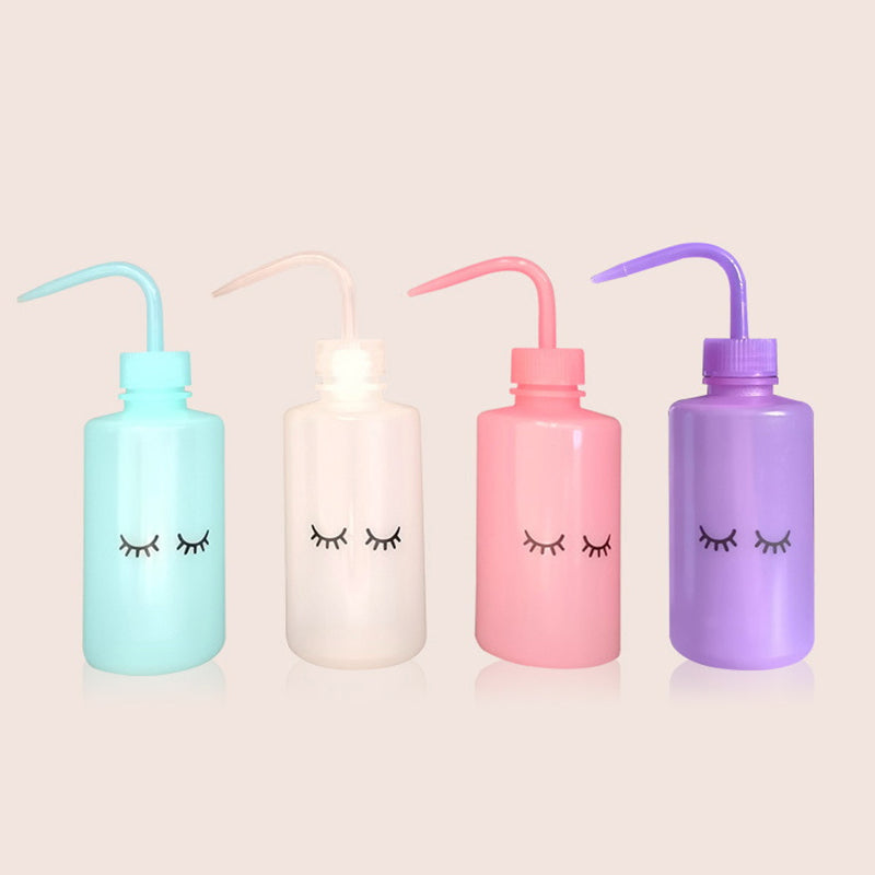 250ml Water Squirt Bottle Safety Rinse Bottle Watering Tools Plastic Squeeze Washing Bottle For Eyelash Extension Tattoo