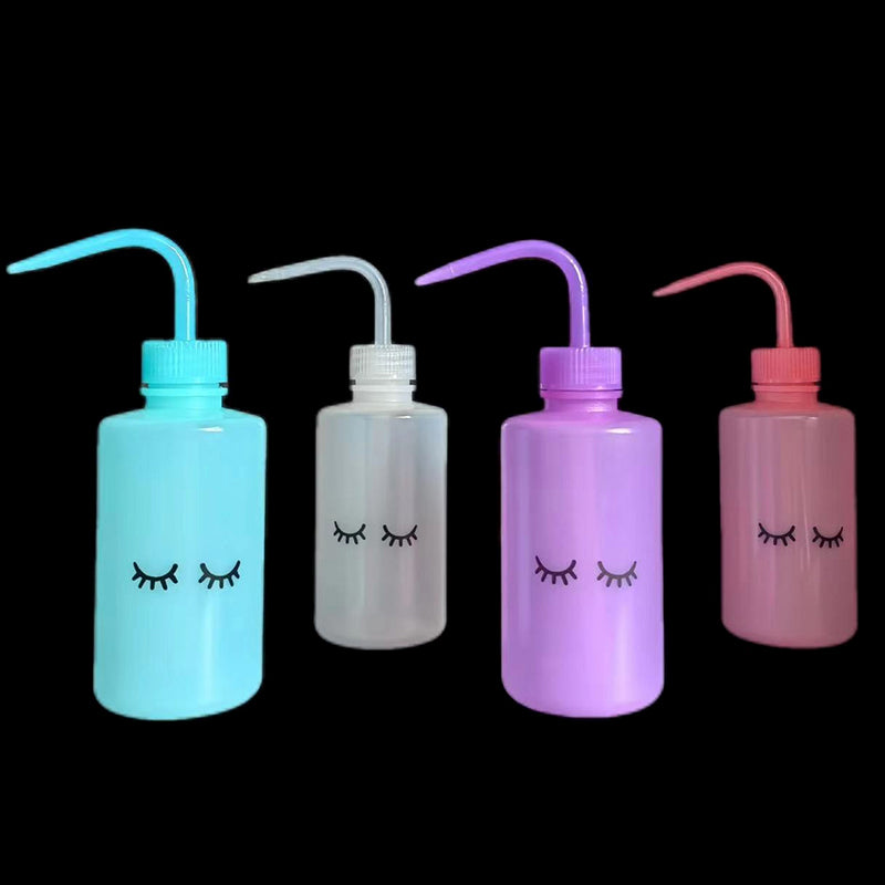 250ml Water Squirt Bottle Safety Rinse Bottle Watering Tools Plastic Squeeze Washing Bottle For Eyelash Extension Tattoo