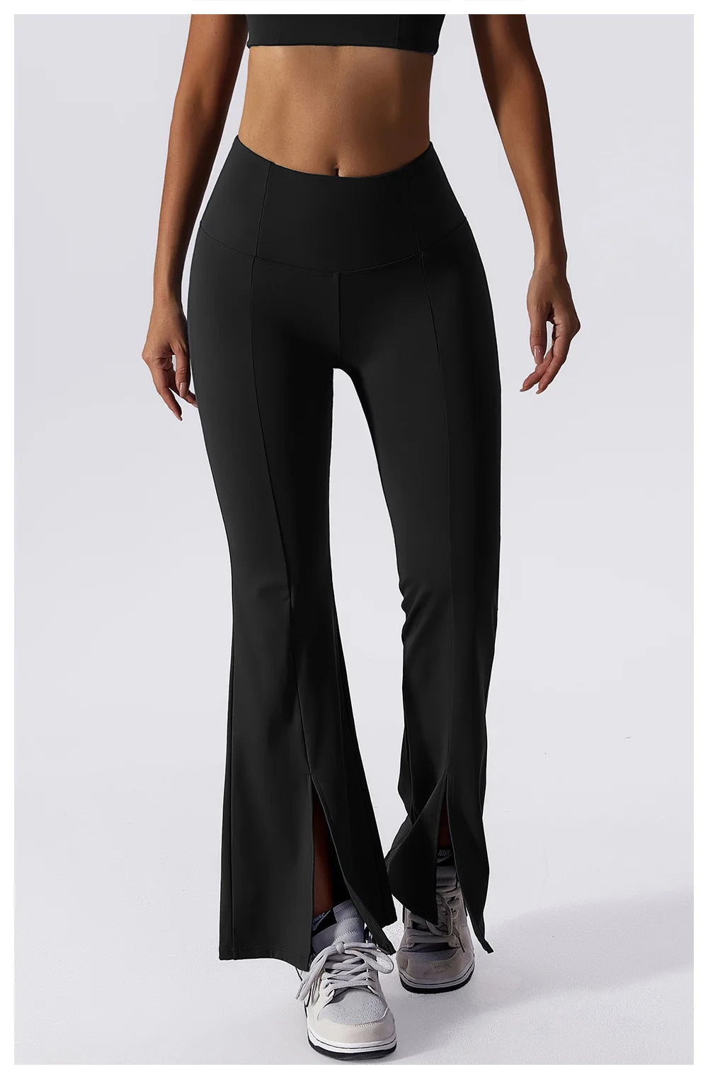 Women's Yoga Pants High Waist Sports Fitness Dance Casual Bell-bottoms Wide Leg Pants For Women Gym Workout Sexy Breathable