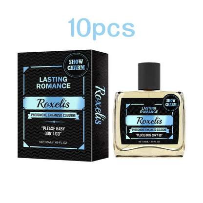 Roxelis 50ml Gentlemen Cologne Pheromone Perfume Increase Charm Confidence Dating Flirting Attract Lasting Glamour Men Perfume