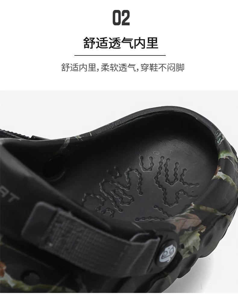 Men Shoes Slippers Men Garden Flat Sandals Platform Sandals Man Summer Sandals 2024 Male Sneakers Outdoor Flip Flops Home Clogs