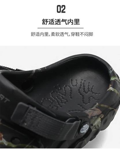 Men Shoes Slippers Men Garden Flat Sandals Platform Sandals Man Summer Sandals 2024 Male Sneakers Outdoor Flip Flops Home Clogs