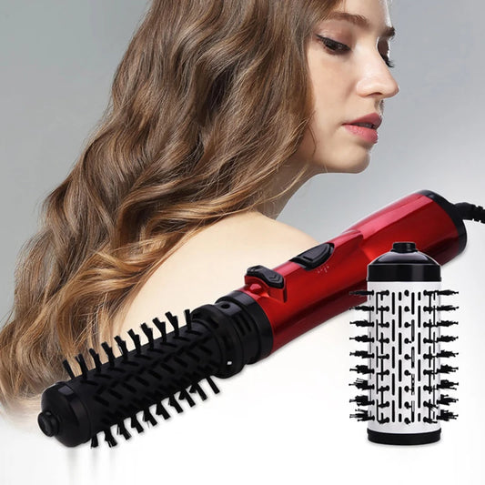 Electric Hair Styling Powerful Hair Dryer Brush Curl and Straighten and Curling Hair Professional Hot Air Brush