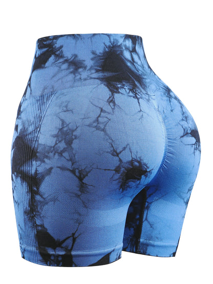 1/3/4pcs Women's Seamless Cycling Short Leggings-High-Waist Stretchy&Quick Drying Nylon For Yoga Gym & Outdoor Shorts
