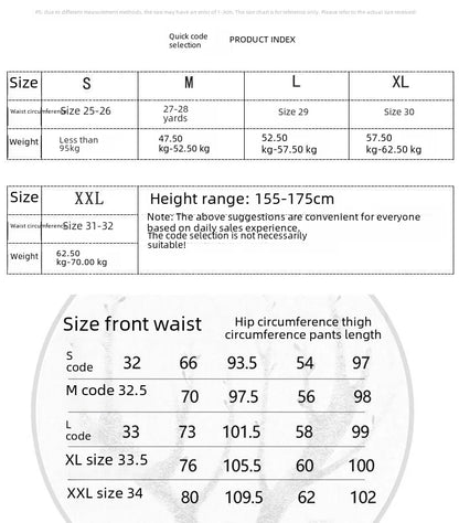 1970s Retro Crossbody High-waist Slimming Drag-on Straight-crotch Long Pants Women Summer Cotton Material