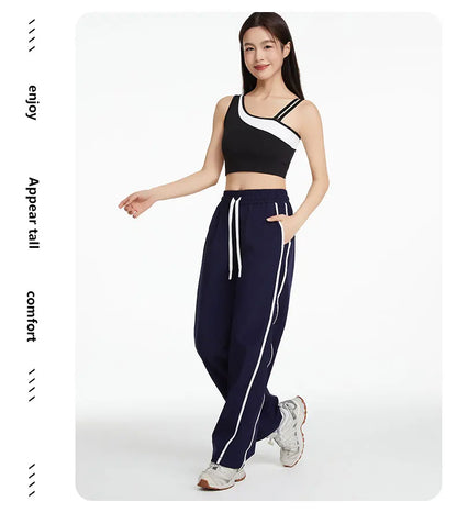 Sports Trousers Women Summer Cool Windproof Outdoor Mountaineering Loose Casual Wide-leg Pants Quick-drying Sun Protection Pants