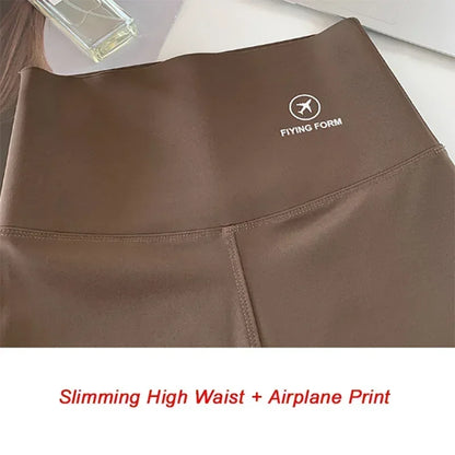 M-XL Shark pants women wear spring  autumn winter thin high-waisted belly lift hip yoga Barbie tights small feet black leggings