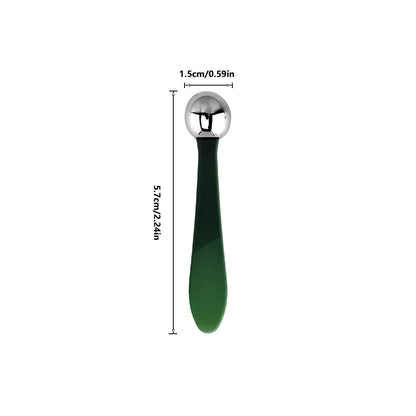 2in1 Mini Eye Massage Stick Face Lifting Massage Anti Cream Eye Pouch Dark Circles Spoon Applicator Facial Mixing Scoop Tool