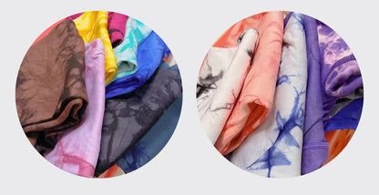 Women Tiedye Gym Leggings Seamless Mujer Push Up Seamless Pants Scrunch Sports Fitness High Waist Workout Yoga Leggins Drop Ship