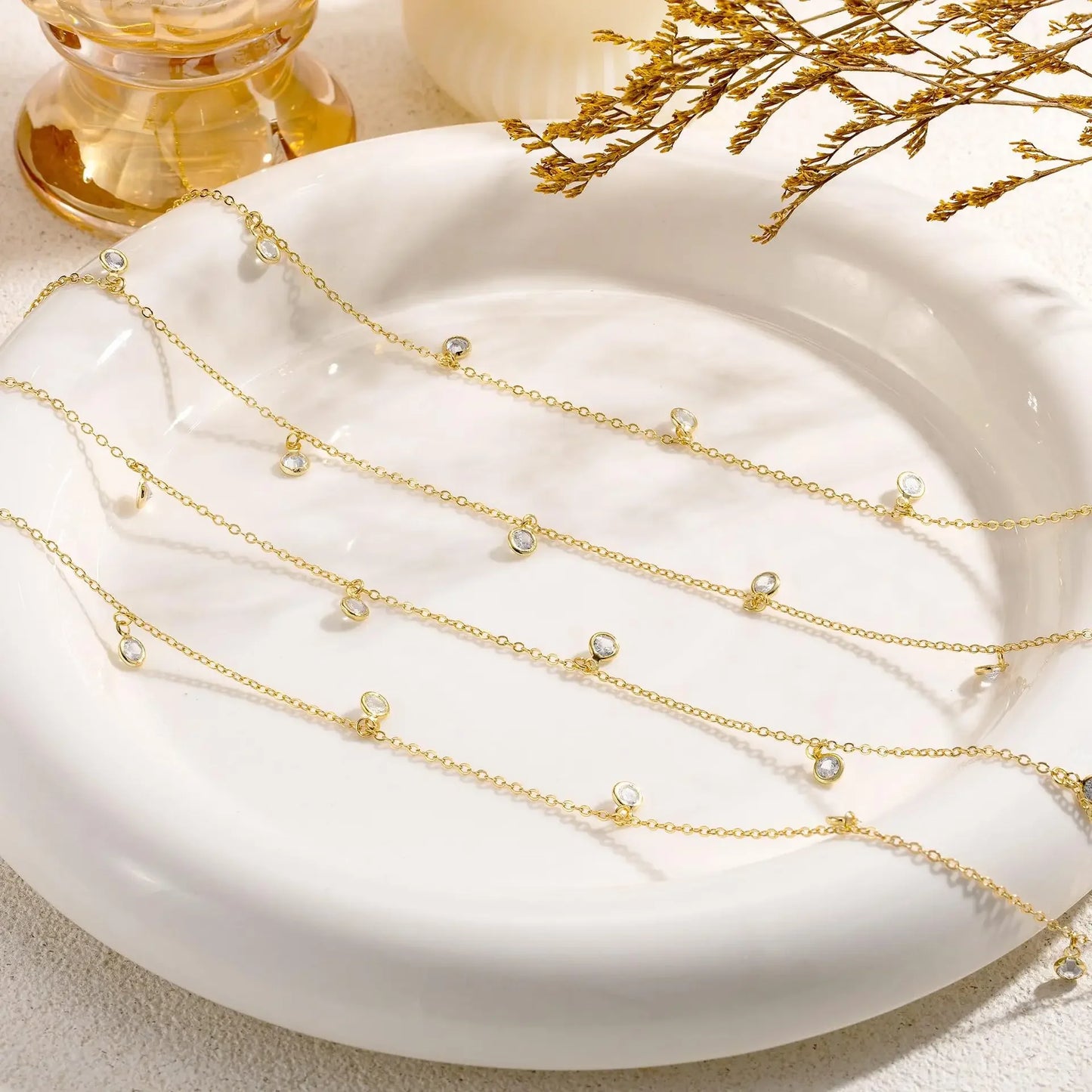 New Double-layer Rhinestone Tassel Waist Chain Women's Beach Fashion Crystal Body Chain Waist Accessory 2025 Bikini Accessories