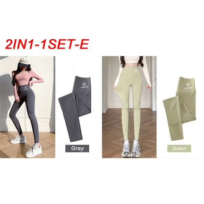 M-XL Shark pants women wear spring  autumn winter thin high-waisted belly lift hip yoga Barbie tights small feet black leggings