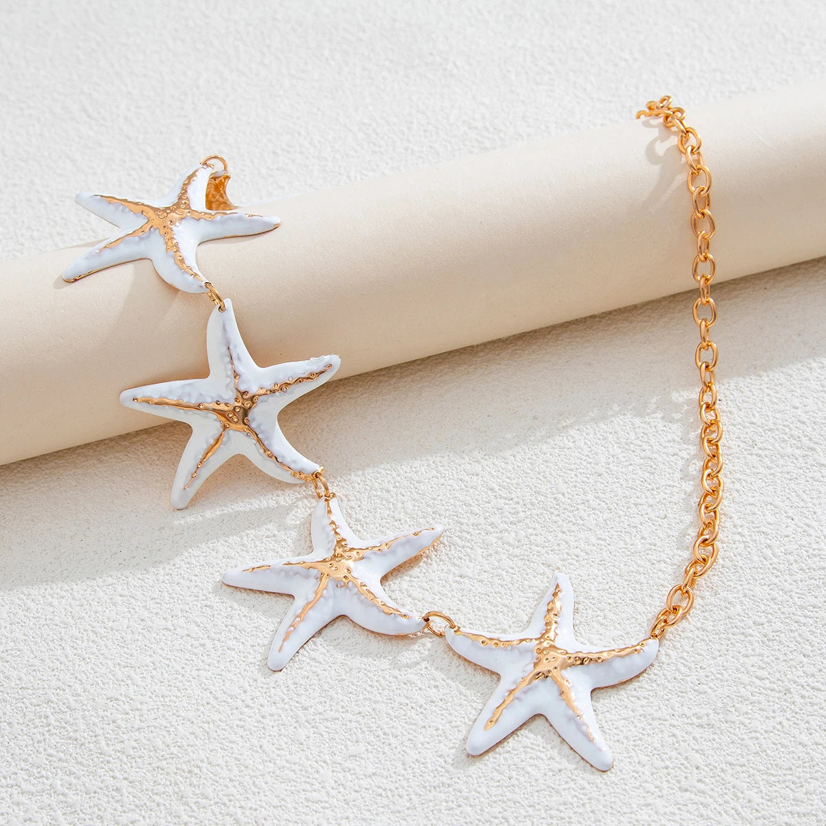 KunJoe Sexy Creative Beach Starfish Waist Chain for Women Bohemian Star Belly Chain Summer Body Jewelry Bikini Dress Belt New