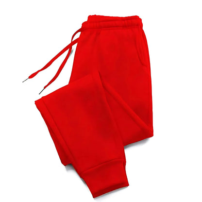 Women Casual Pants Autumn Winter Fleece Sweatpants Running Jogger Sports Gym Trousers Fashion Solid Color Workout Long Pant