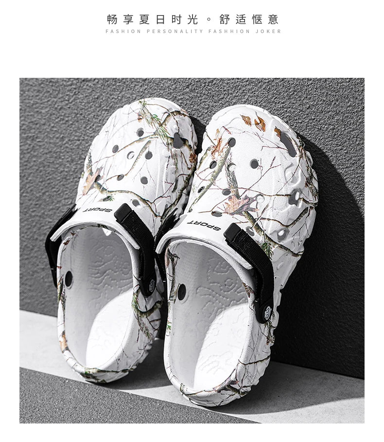 Men Shoes Slippers Men Garden Flat Sandals Platform Sandals Man Summer Sandals 2024 Male Sneakers Outdoor Flip Flops Home Clogs