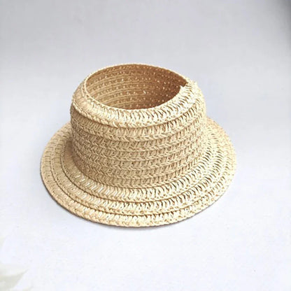 Ropa Labubu Doll Big Into Energy Summer Overalls Straw Hat Doll Clothes Set with Belt Decoration