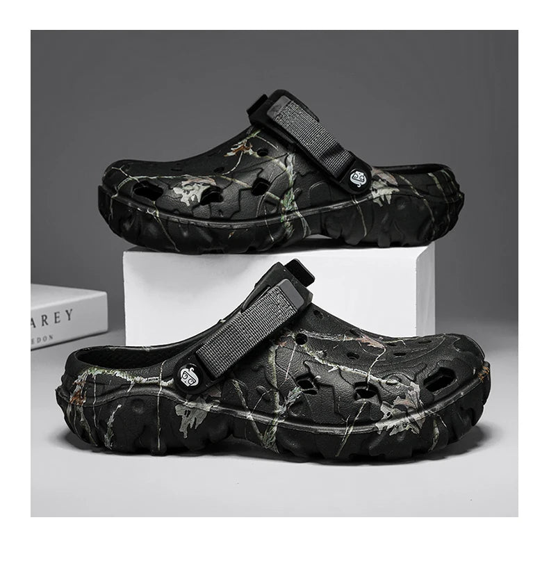 Men Shoes Slippers Men Garden Flat Sandals Platform Sandals Man Summer Sandals 2024 Male Sneakers Outdoor Flip Flops Home Clogs