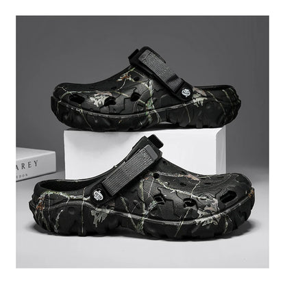 Men Shoes Slippers Men Garden Flat Sandals Platform Sandals Man Summer Sandals 2024 Male Sneakers Outdoor Flip Flops Home Clogs