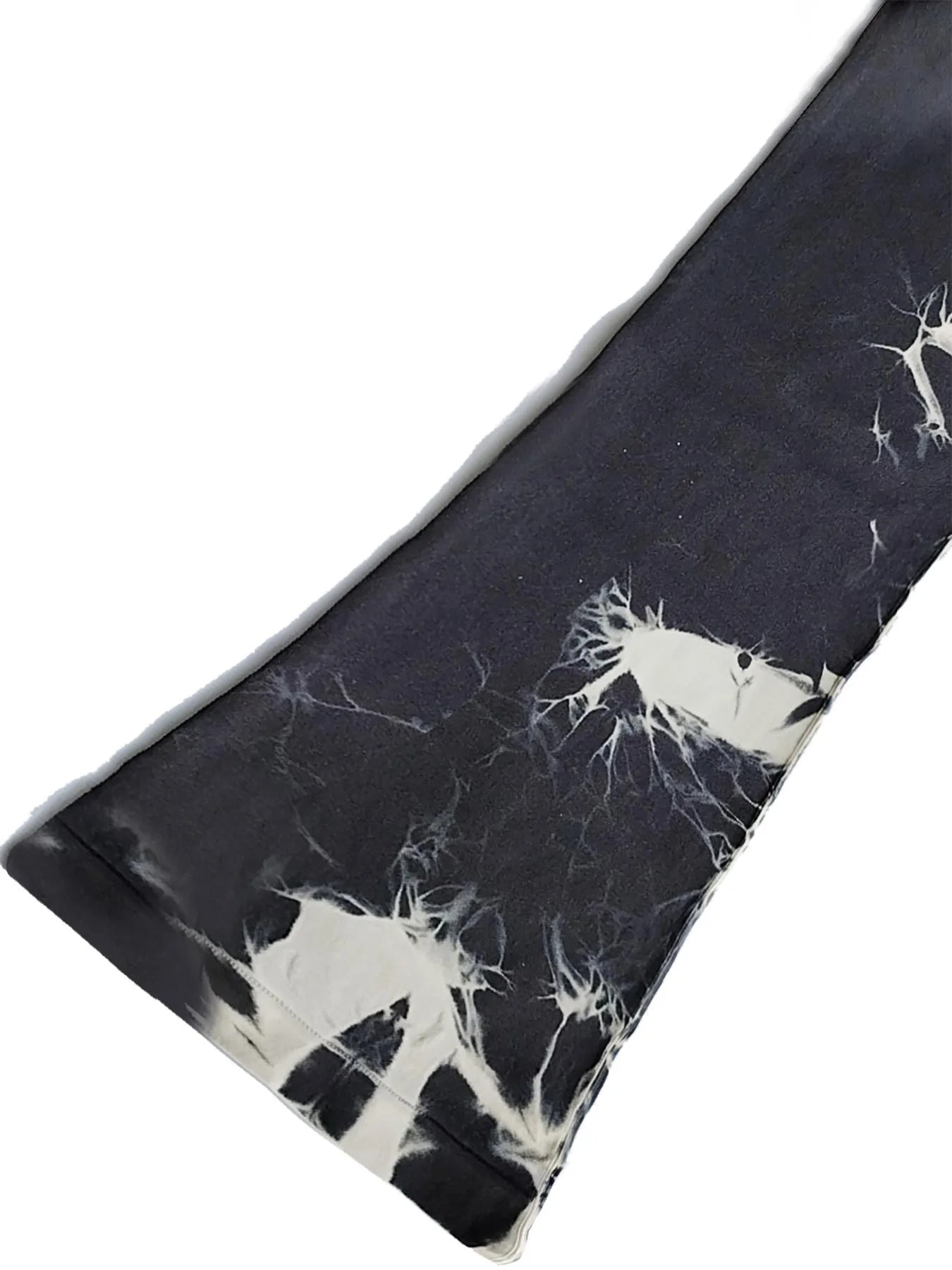 Sports and Fitness Women's High Waist Flare Pants Tie Dyed Casual Pants