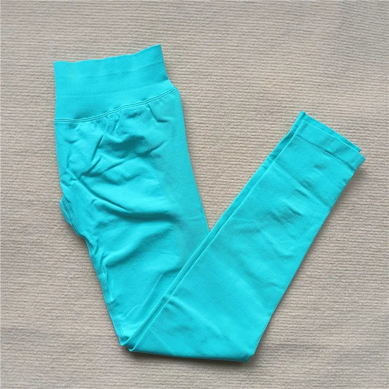 Fashion Leggings Women Scrunch Butt Seamless Leggings Yoga Pants Workout Gym Leggings Fitness Booty Sports Tights